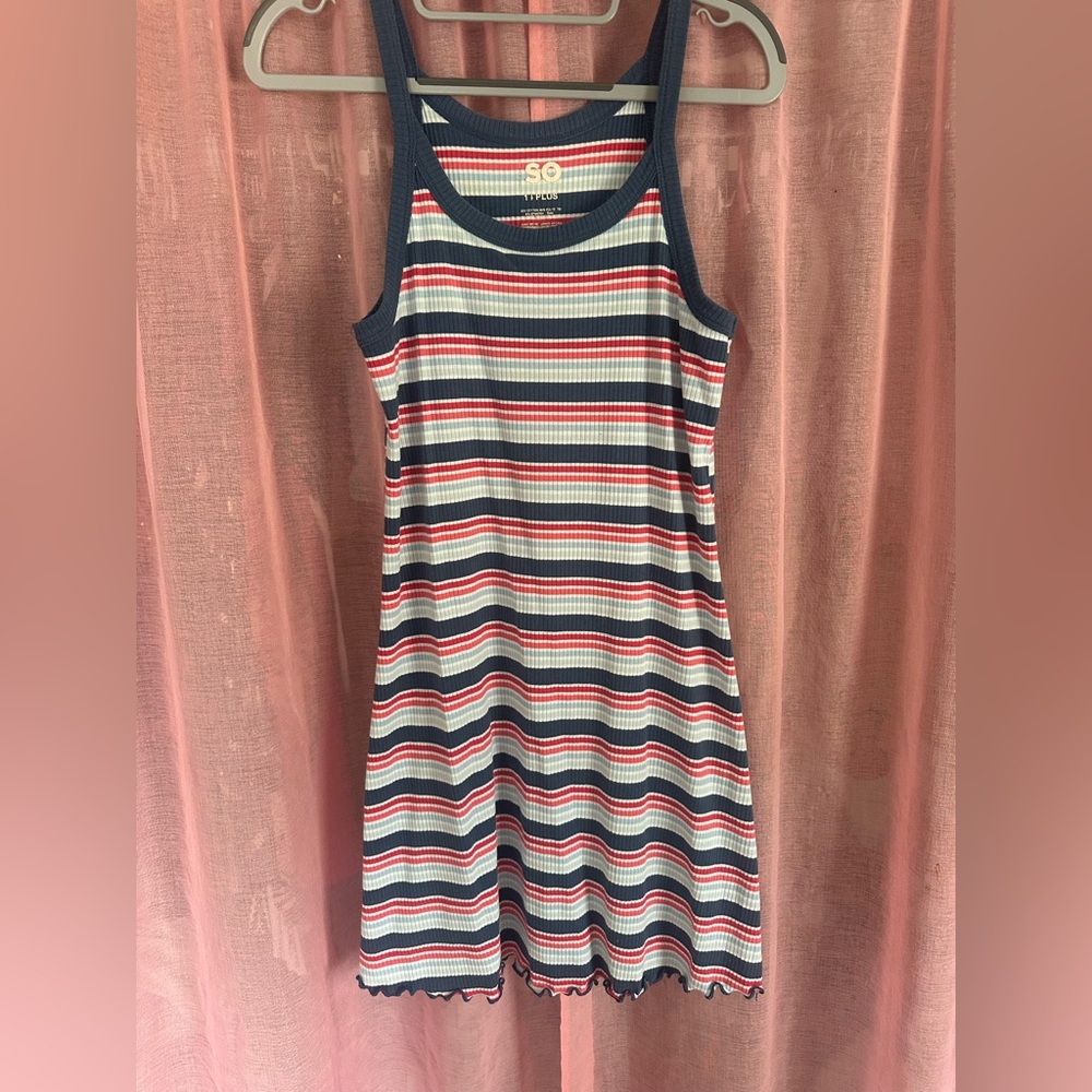 SO Multicolor Striped Top